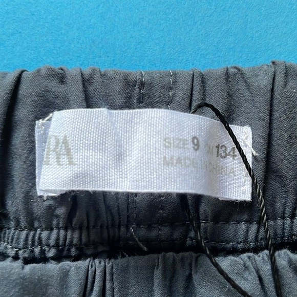 NWT Zara Unisex Children’s Relax Fit Cotton Pants - Picture 6 of 7